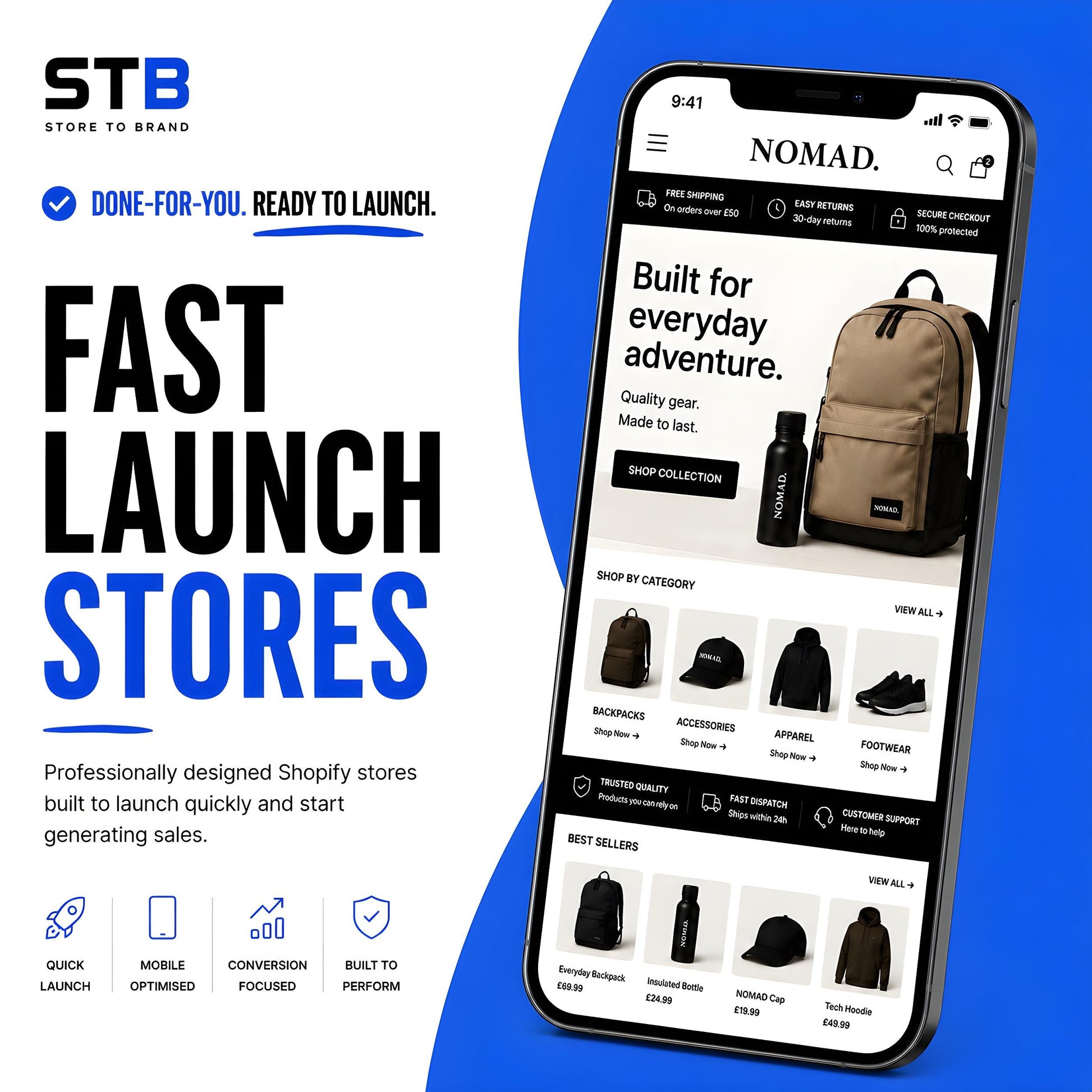 FAST LAUNCH STORE - STB